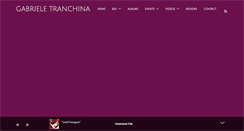 Desktop Screenshot of gabrieletranchina.com